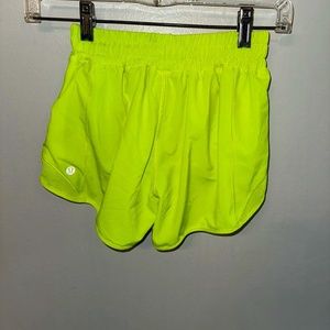 lululemon athletica Hotty Hot Low-Rise Highlight Yellow